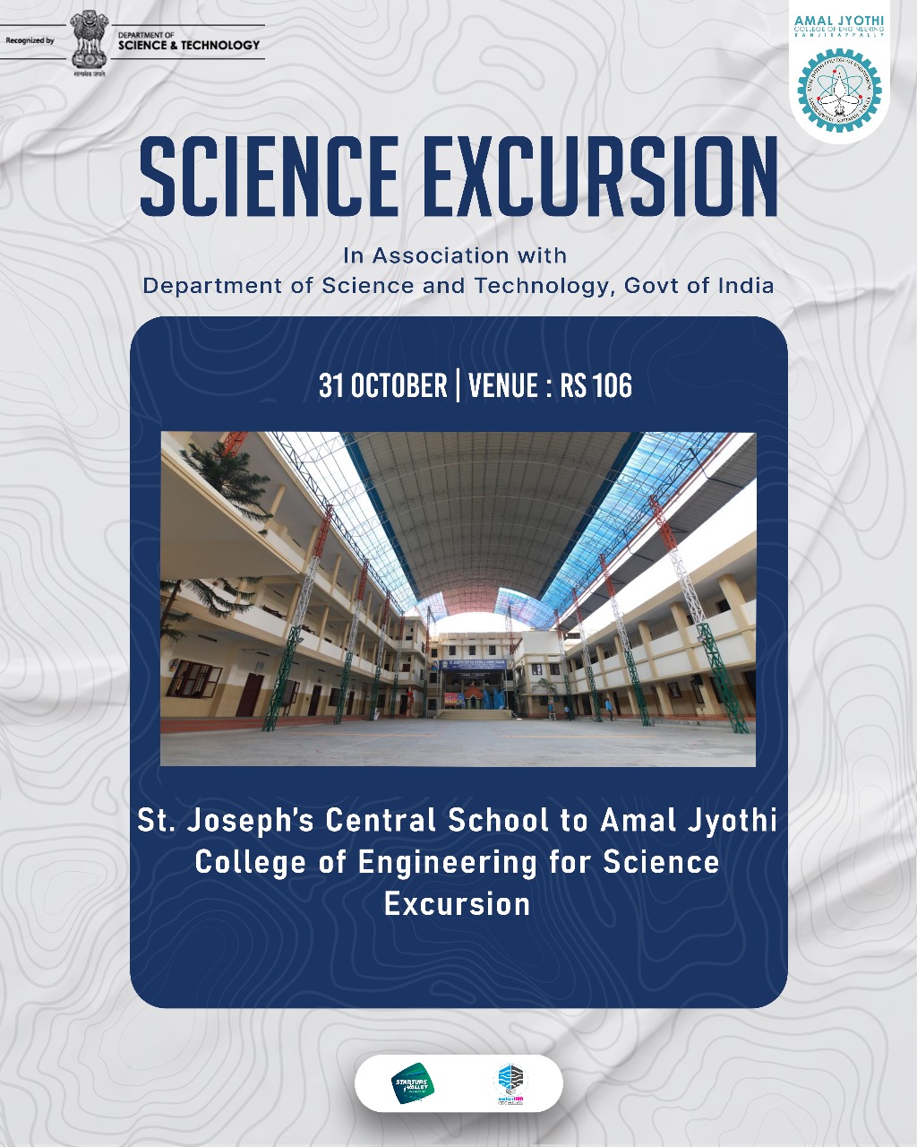 SCIENCE EXCURSION TO AMAL JYOTHY ENG. COLLEGE